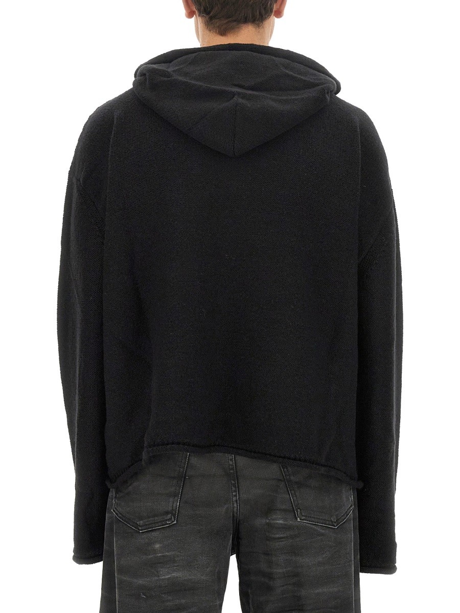 MM6 MAISON MARGIELA - JERSEY WITH LOGO - Image 3