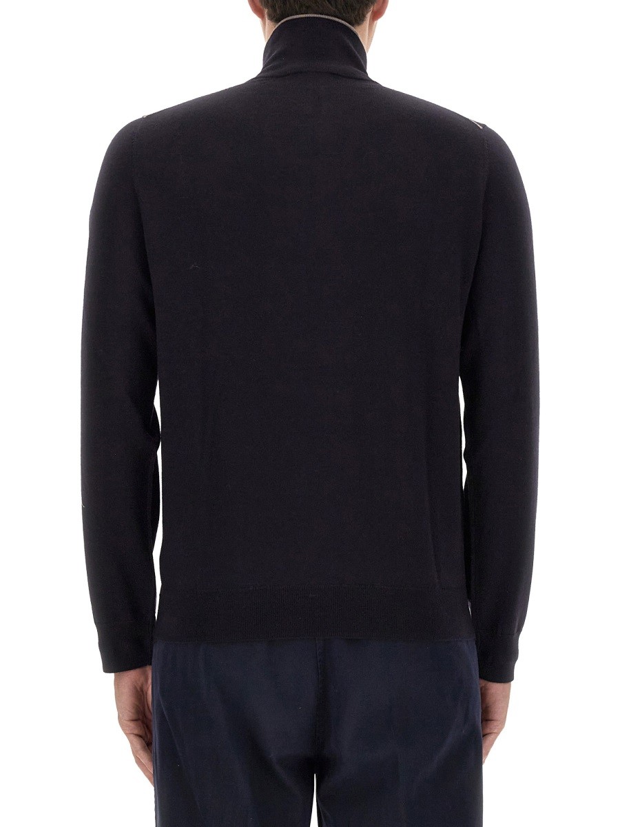 PS BY PAUL SMITH - JERSEY WITH LOGO EMBROIDERY - Image 3