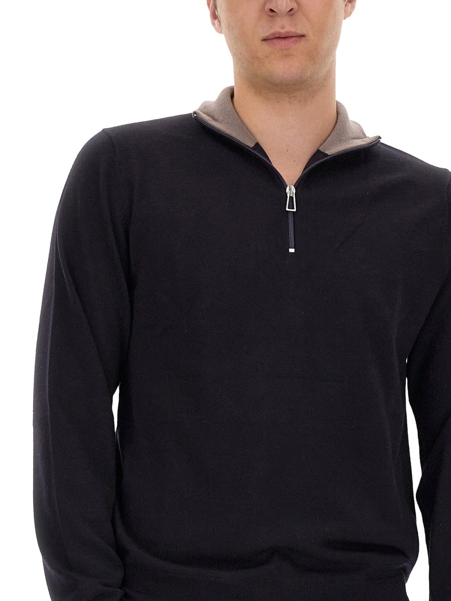 PS BY PAUL SMITH - JERSEY WITH LOGO EMBROIDERY - Image 4