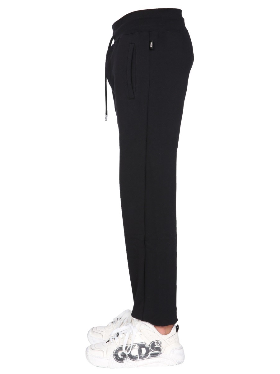 gcds JOGGING PANTS WITH "CUTE TAPE" LOGO BAND - Image 4