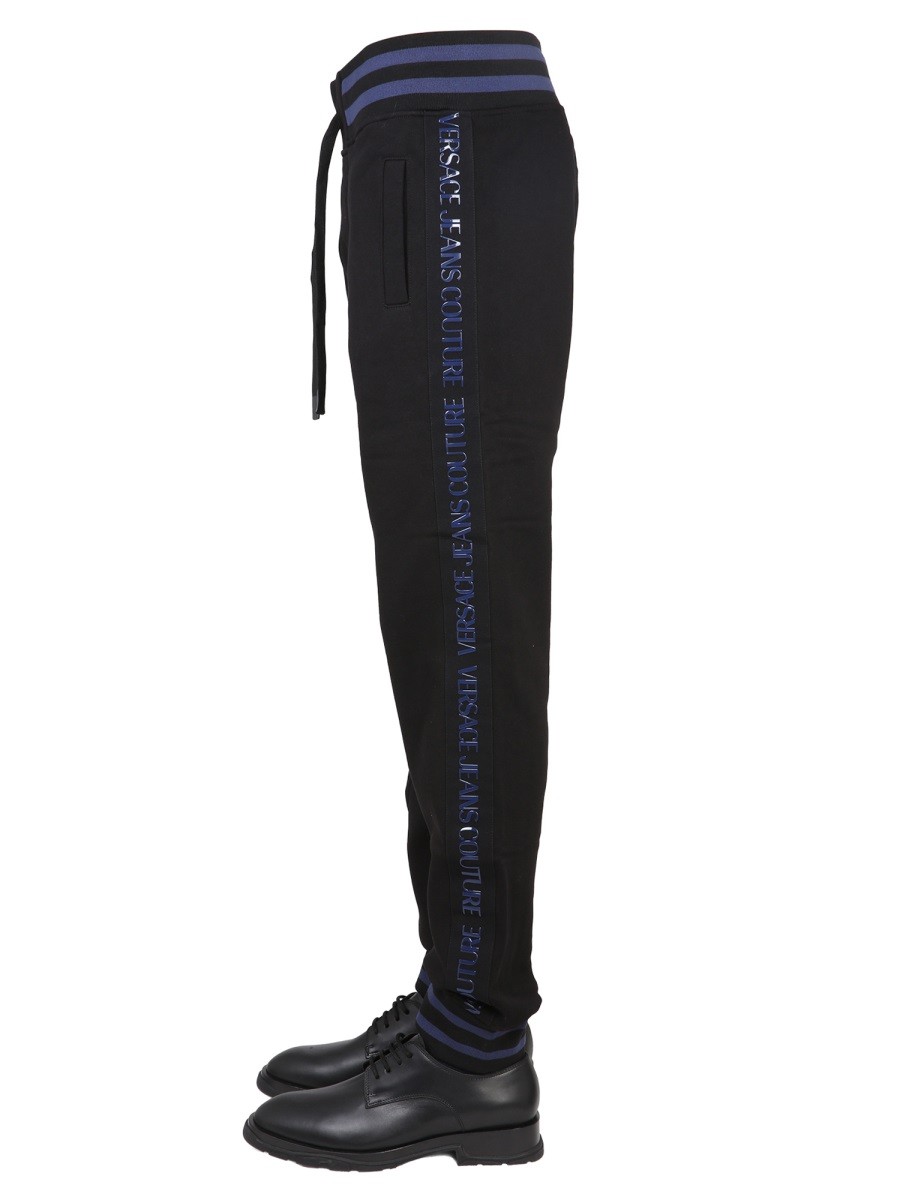 Versace Jeans Couture - JOGGING PANTS WITH ELASTIC - Image 3