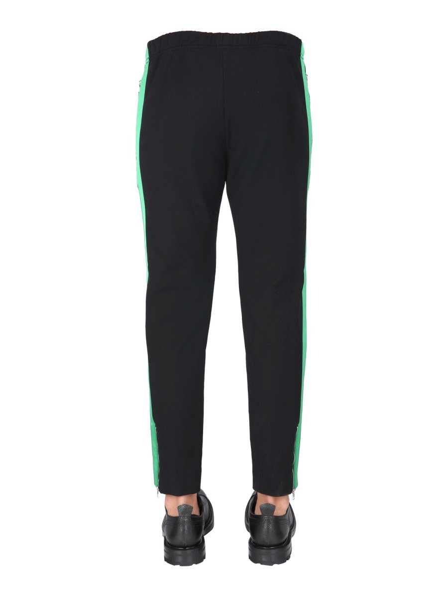Alexander Mcqueen JOGGING PANTS WITH EMBROIDERED SKULL - Image 4