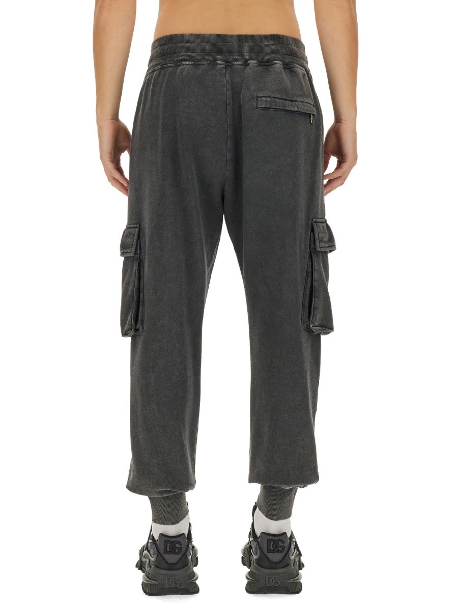 Dolce & Gabbana - JOGGING PANTS WITH LOGO - Image 3