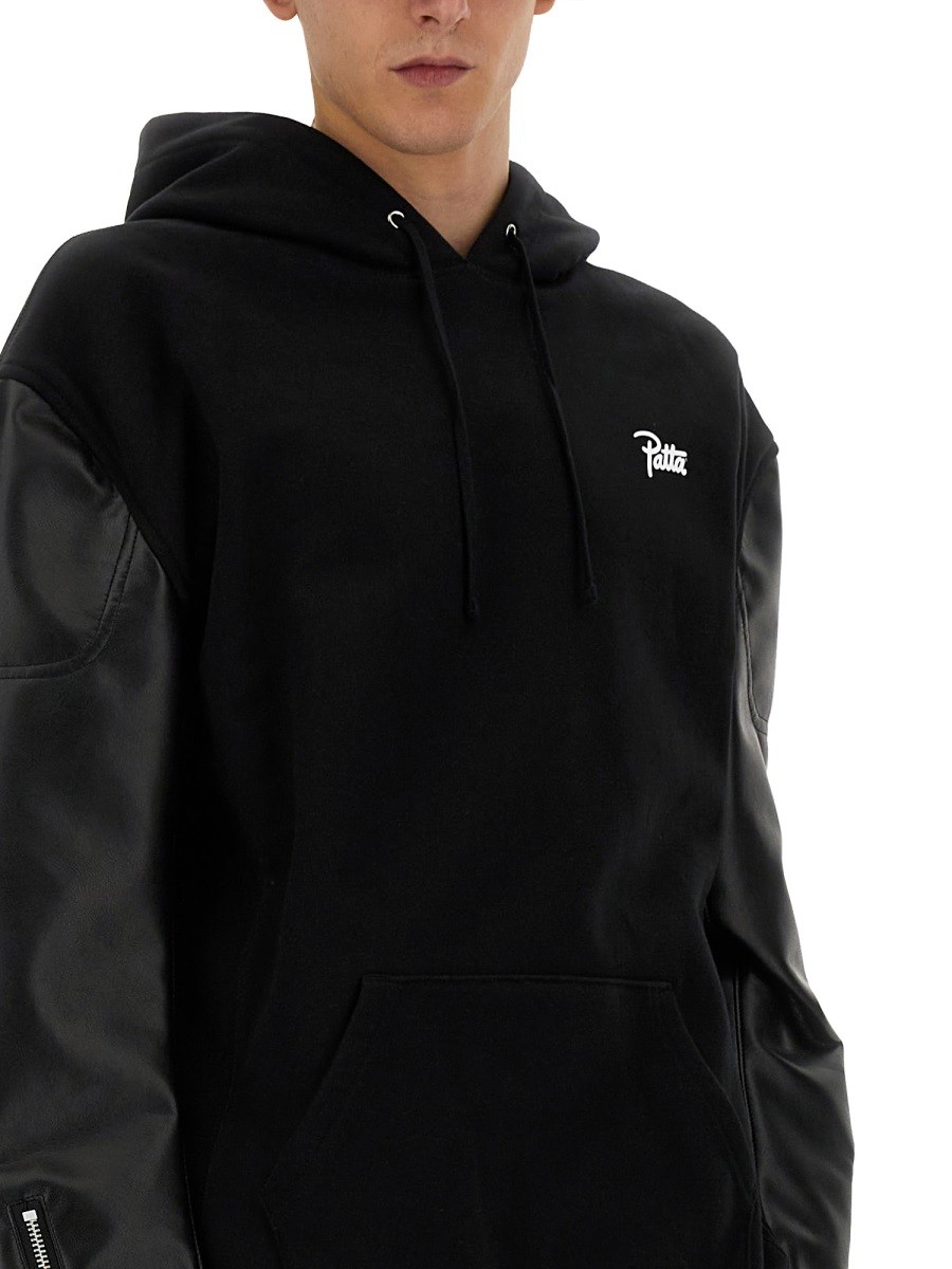 JUNYA WATANABE MAN - JUNYA WATANABE MAN X FLAP SWEATSHIRT - Image 4