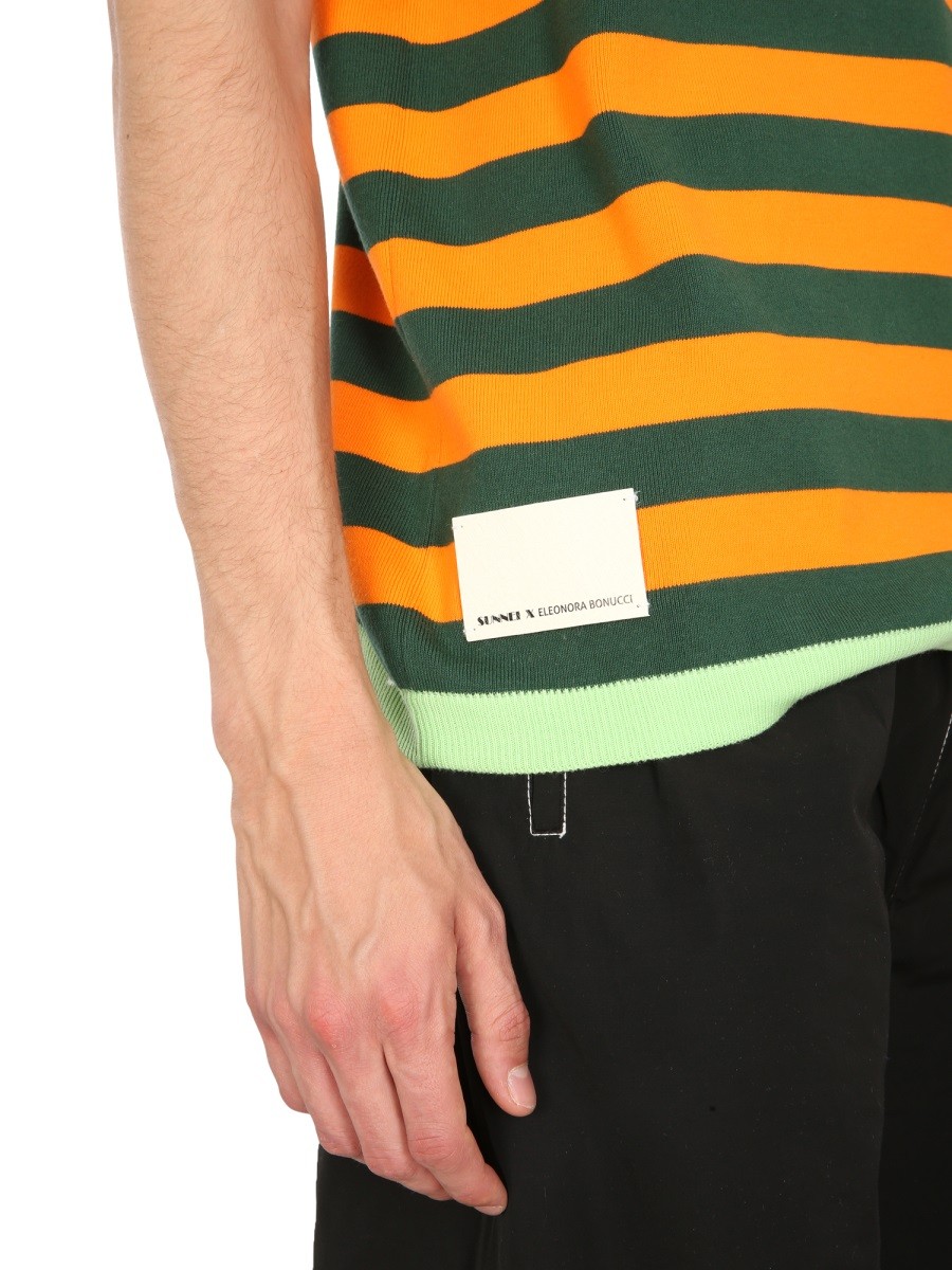 SUNNEI X ELEONORA BONUCCI - KNITTED POLO - Image 4