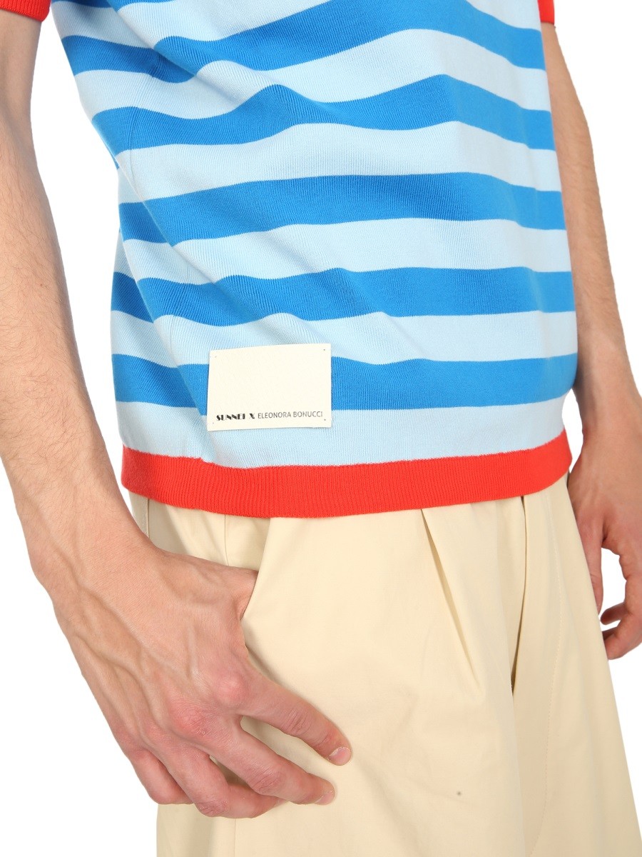 SUNNEI X ELEONORA BONUCCI KNITTED POLO - Image 4