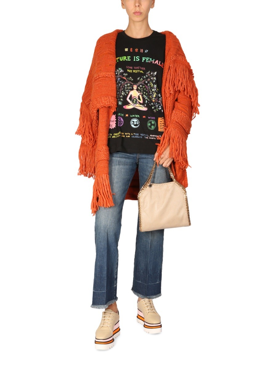 stella mccartney - KNITTED TEXTURED COAT - Image 2