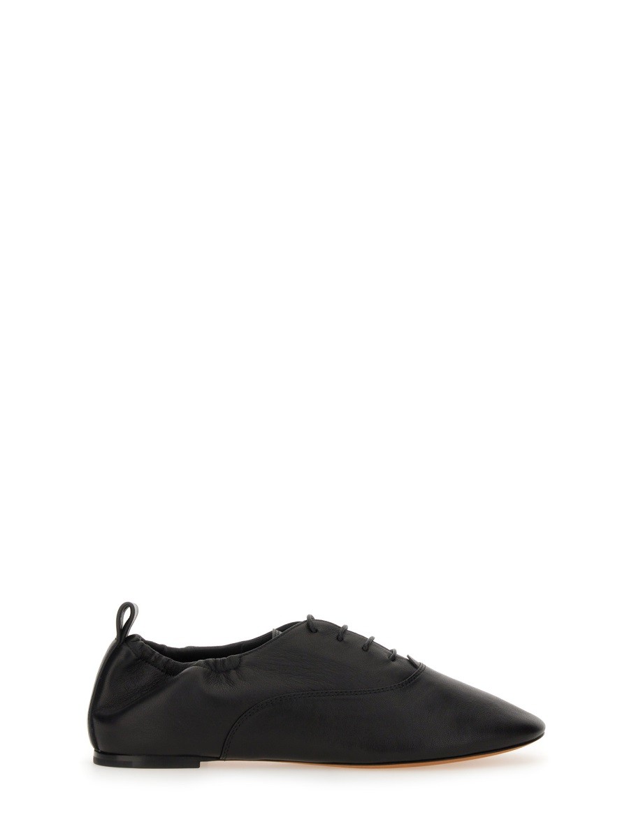 LACE-UP SLIPPER