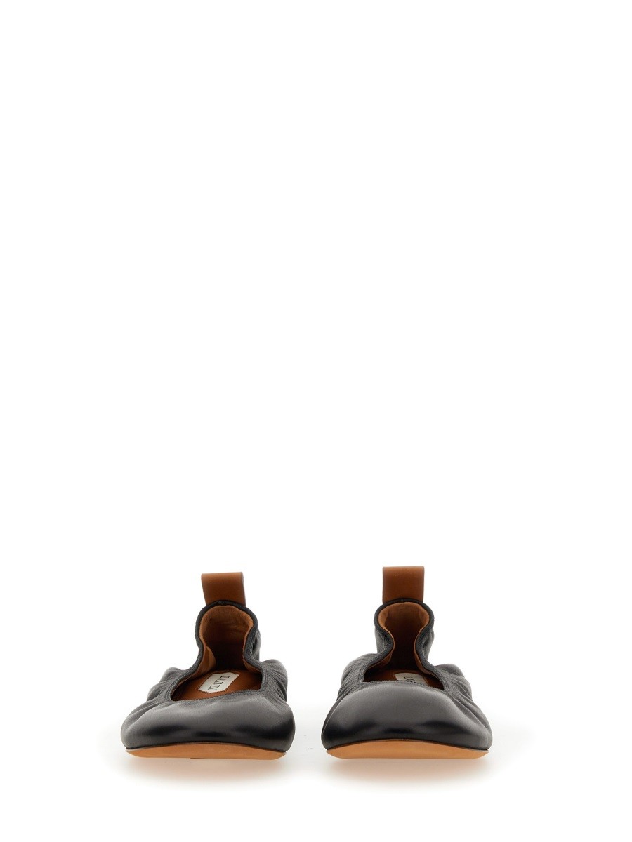 Lanvin - LEATHER BALLERINA - Image 4