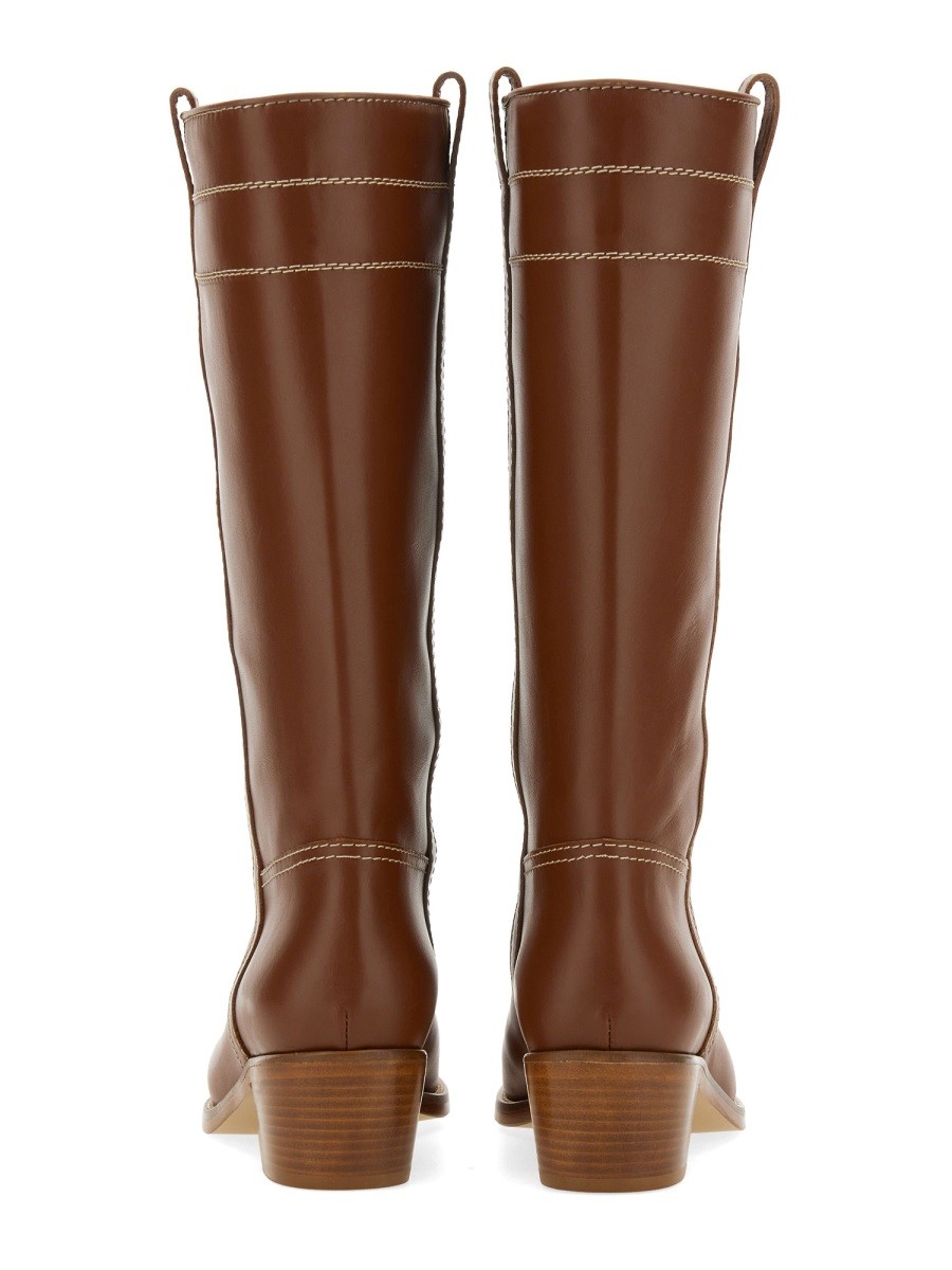 FAY - LEATHER BOOT - Image 3