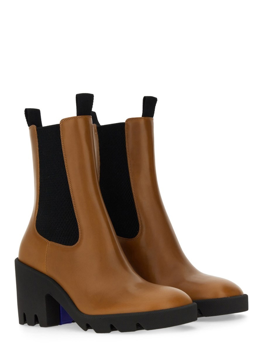 Burberry - LEATHER BOOT - Image 2