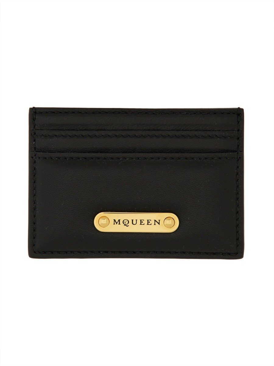Alexander Mcqueen LEATHER CARD HOLDER
