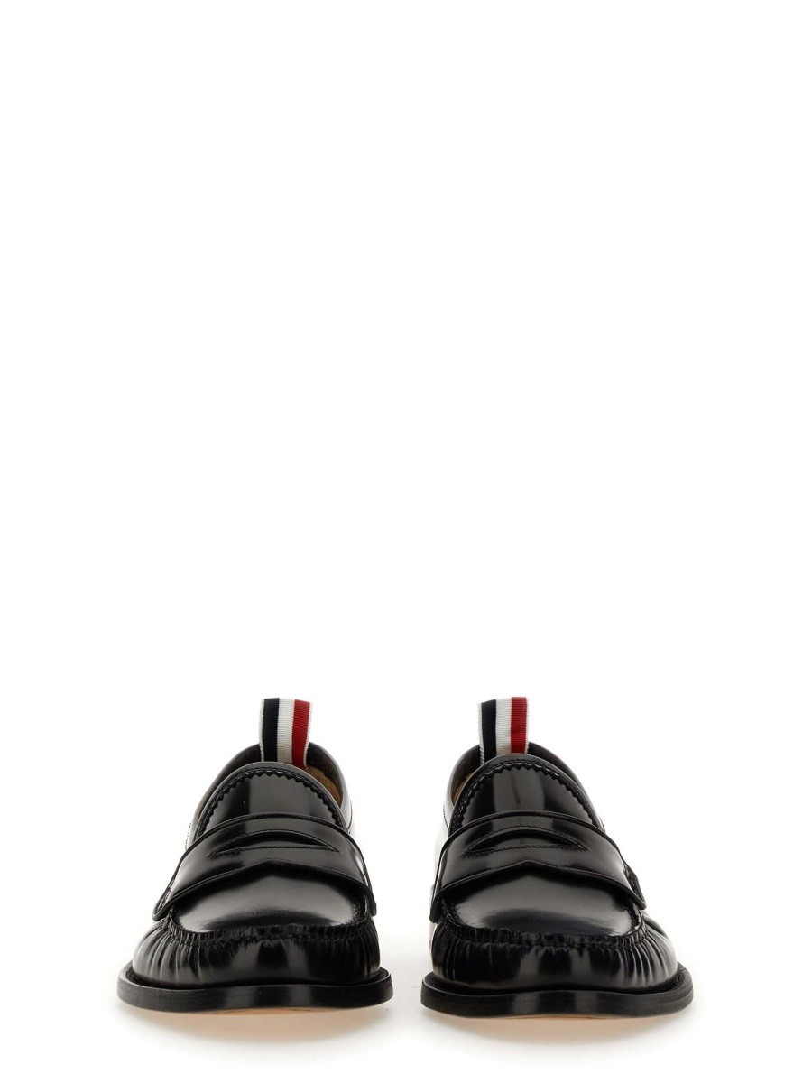 THOM BROWNE - LEATHER LOAFER - Image 4