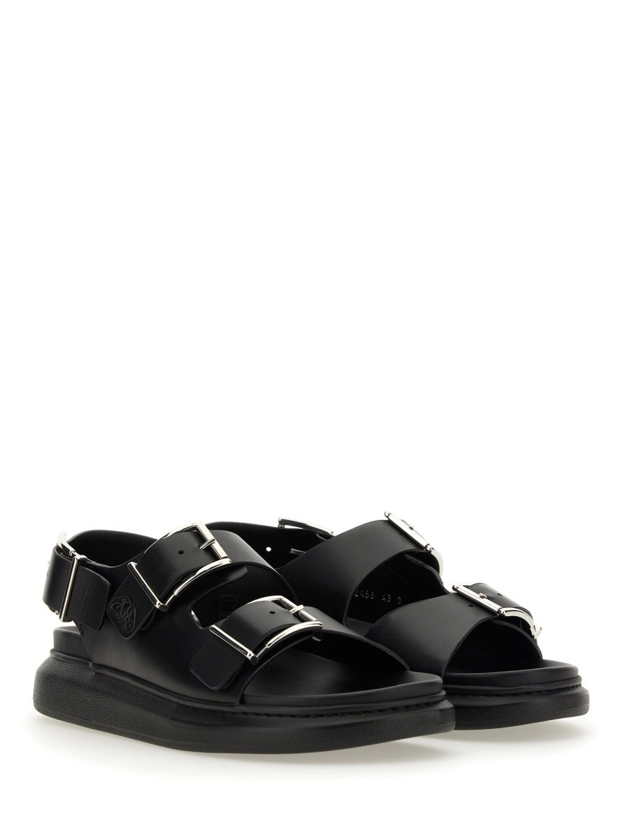 Alexander Mcqueen - LEATHER SANDAL - Image 2