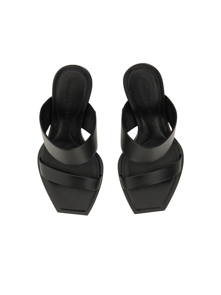 Alexander Mcqueen - LEATHER SANDAL - Image 2