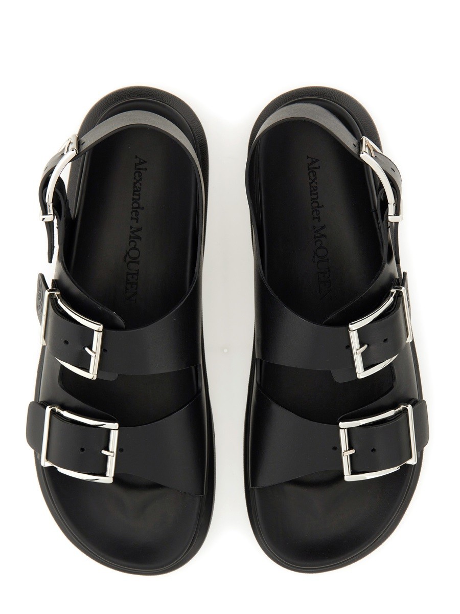 Alexander Mcqueen - LEATHER SANDAL - Image 6