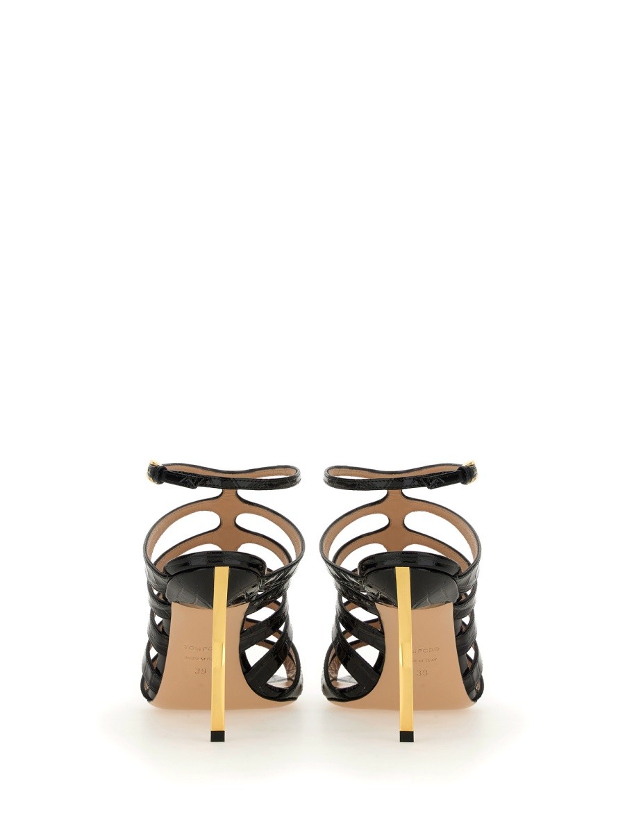 TOM FORD - LEATHER SANDAL - Image 3