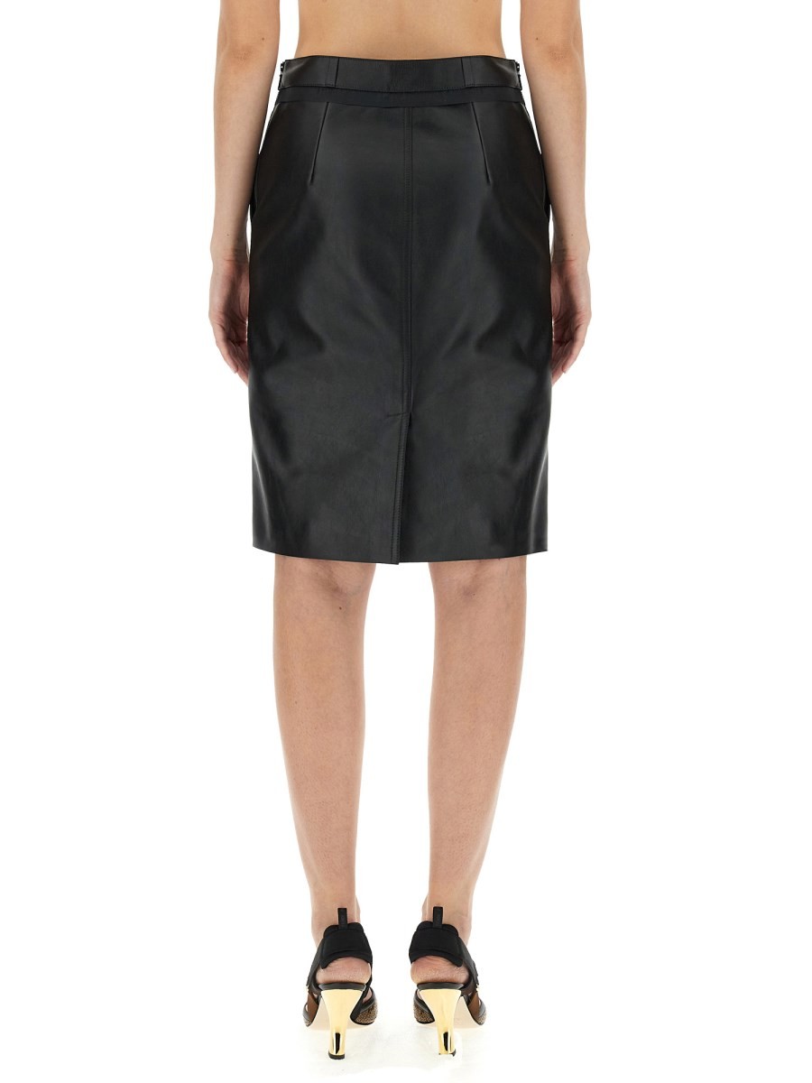 Fendi - LEATHER SKIRT - Image 3