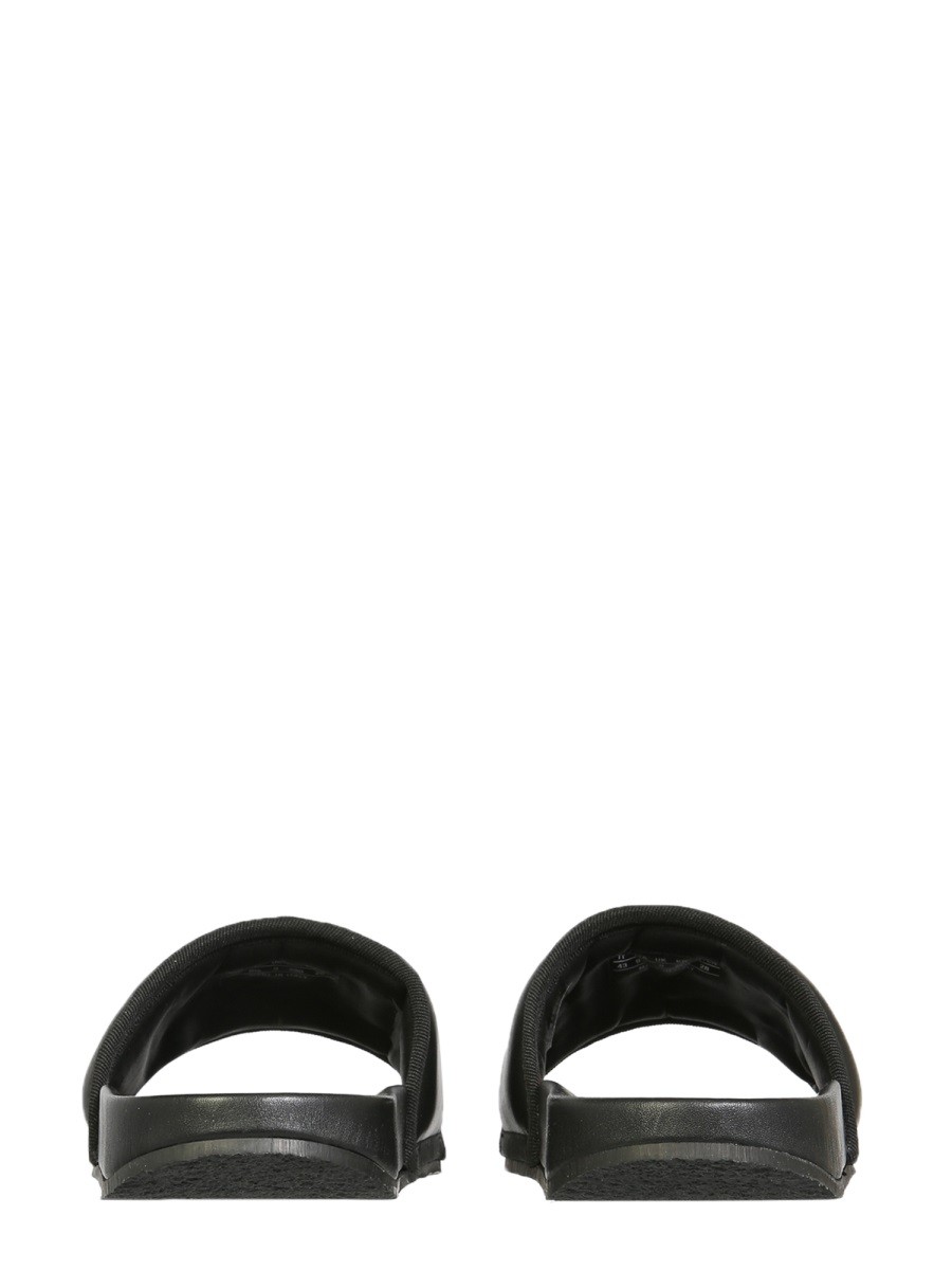 AMBUSH - LEATHER SLIDE SANDALS - Image 3