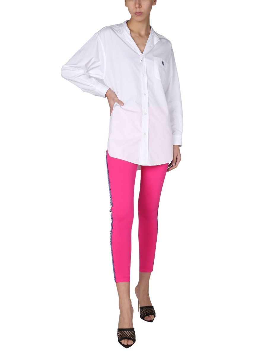 Etro - LEGGINGS WITH LOGO - Image 2