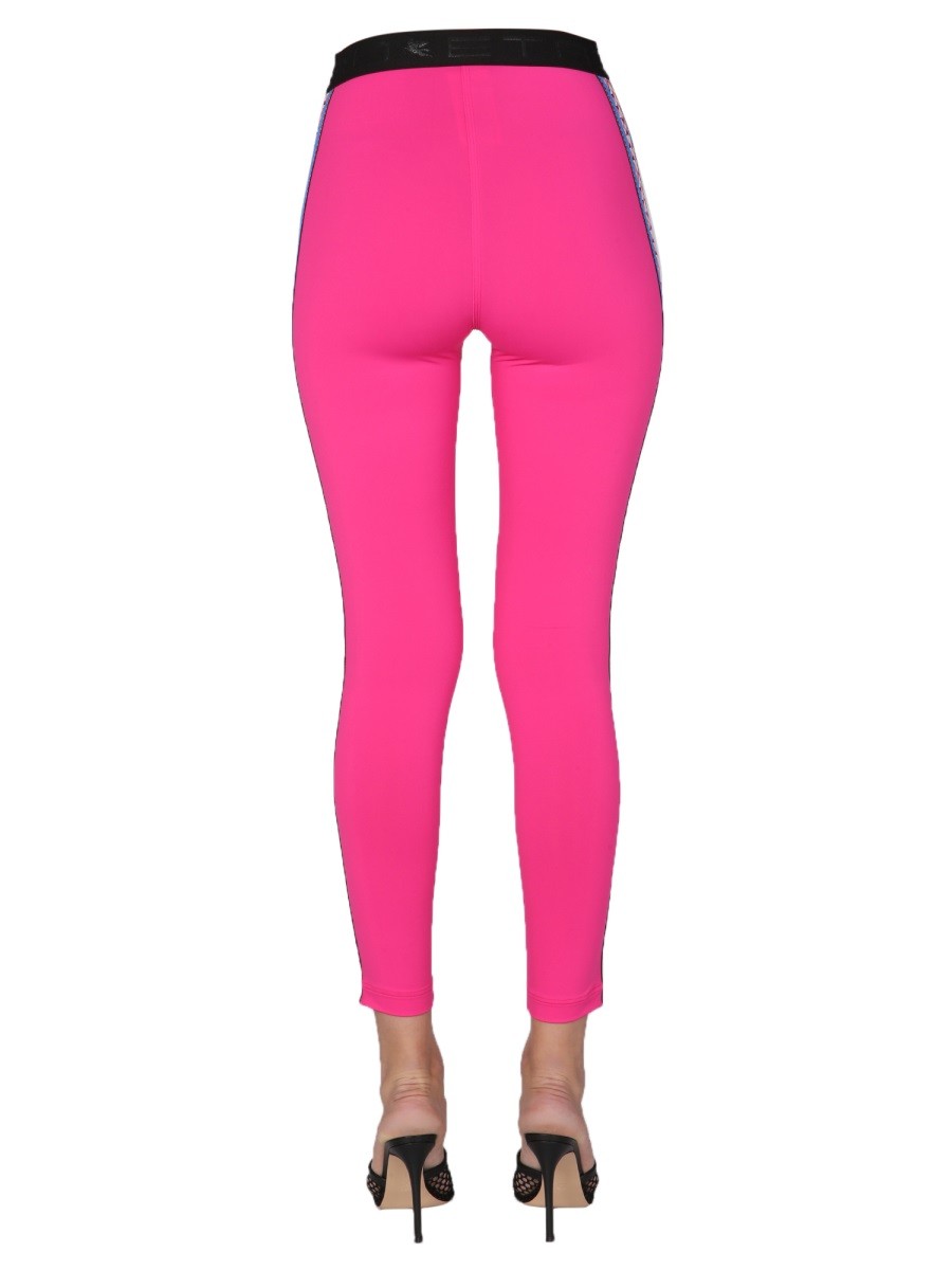 Etro - LEGGINGS WITH LOGO - Image 4
