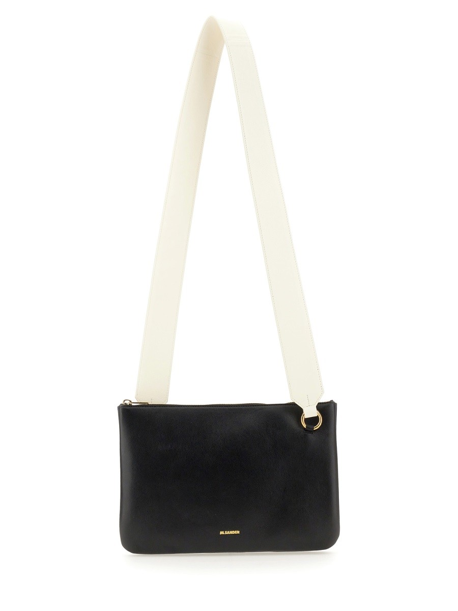 JIL SANDER - LG LEATHER LINK BAG - Image 2