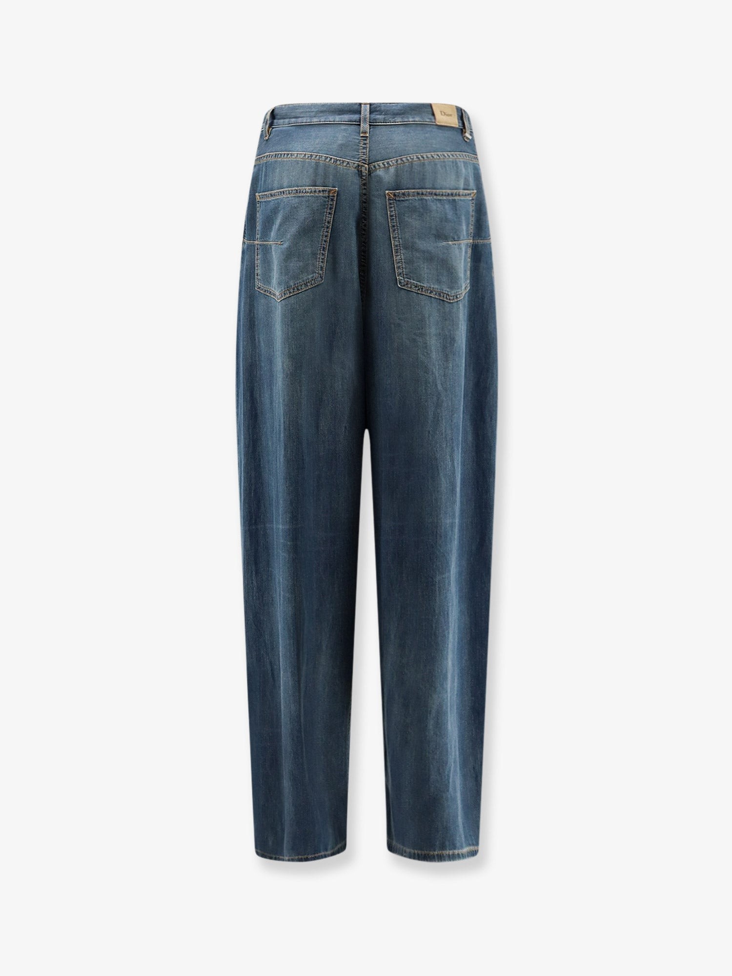 Light Denim Jeans with Vintage effect - Image 2