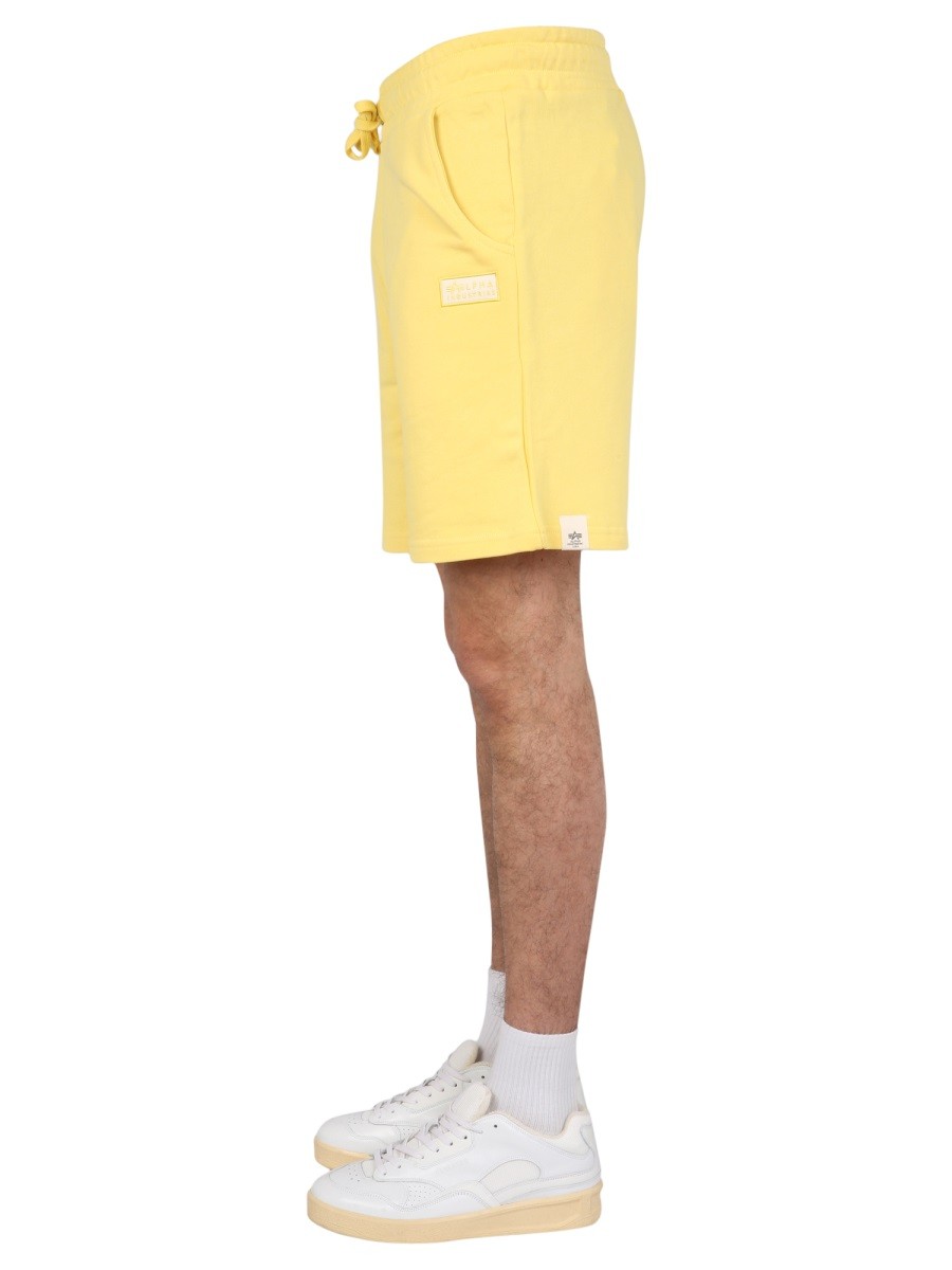 ALPHA INDUSTRIES - LOGO EMBROIDERY BERMUDA - Image 3