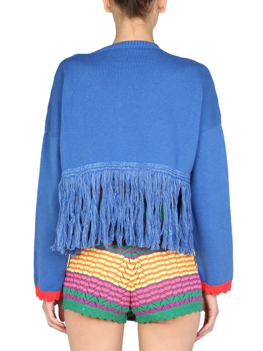 GALLO 1927 - LOGO EMBROIDERY SWEATER - Image 3