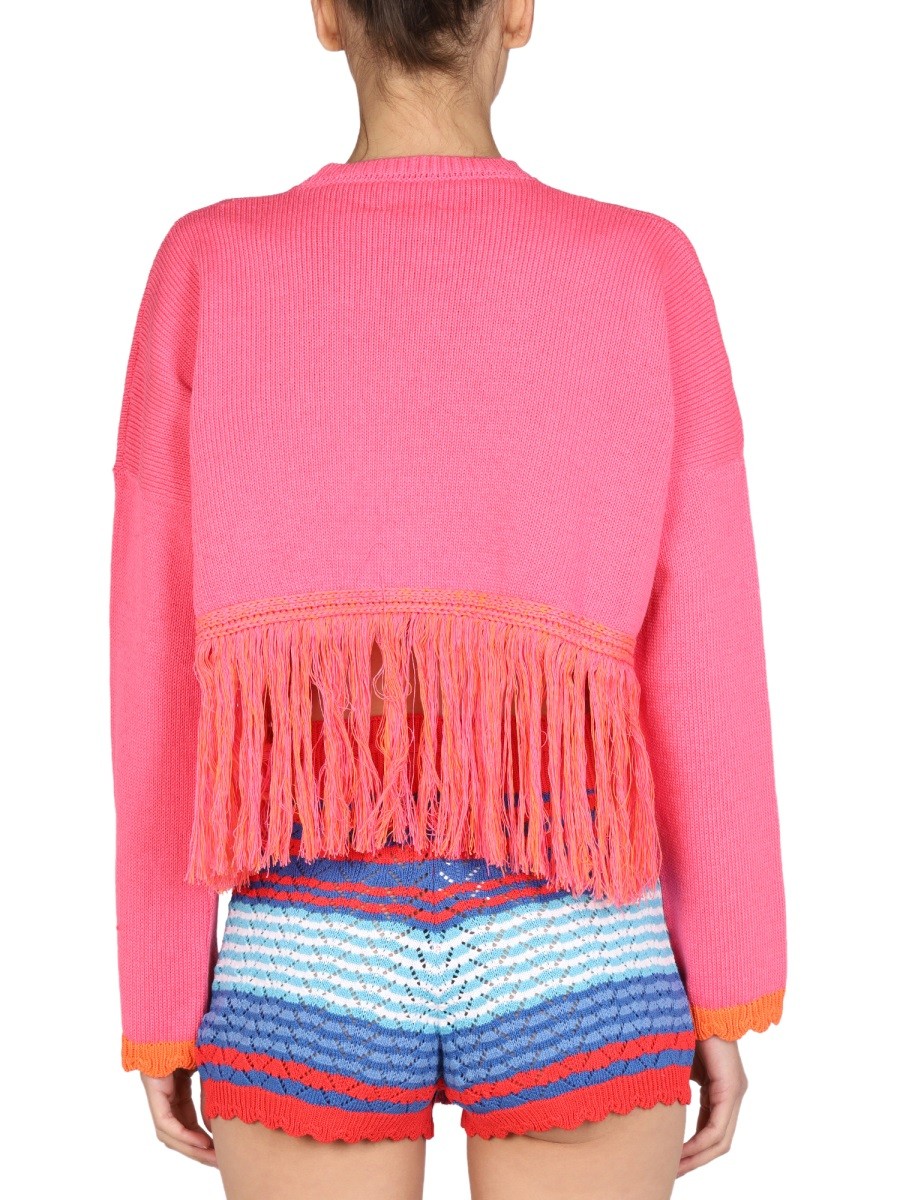 GALLO 1927 - LOGO EMBROIDERY SWEATER - Image 3