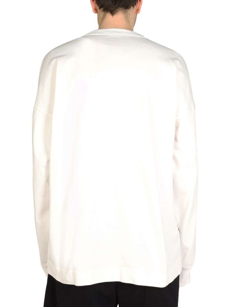 Diesel - LOGO PATCH SWEATSHIRT - Image 4