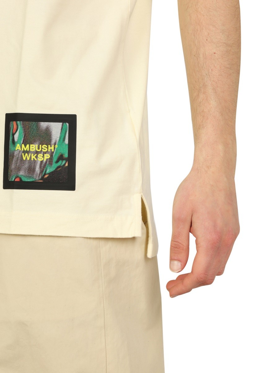 AMBUSH - LOGO PATCH T-SHIRT - Image 4