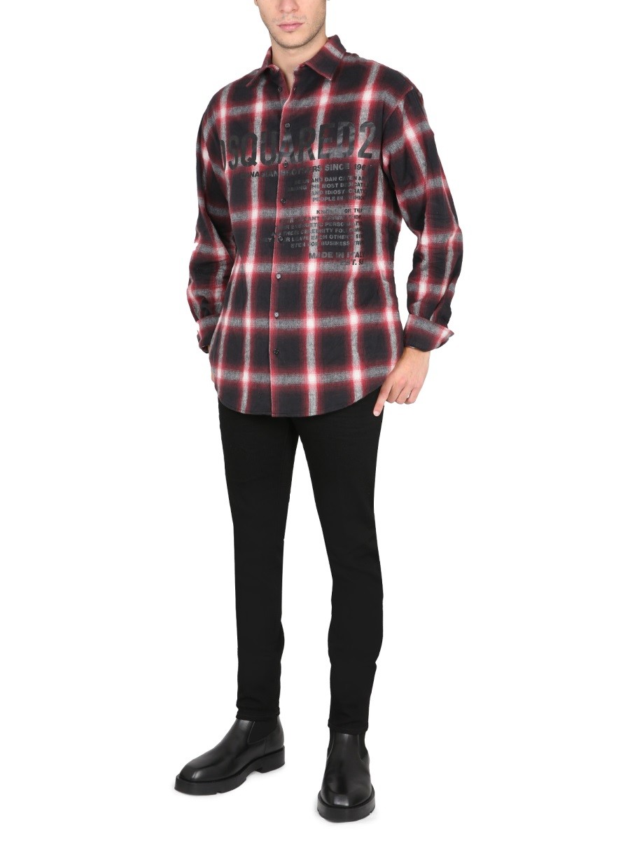 Dsquared - LOGO PRINT SHIRT - Image 2