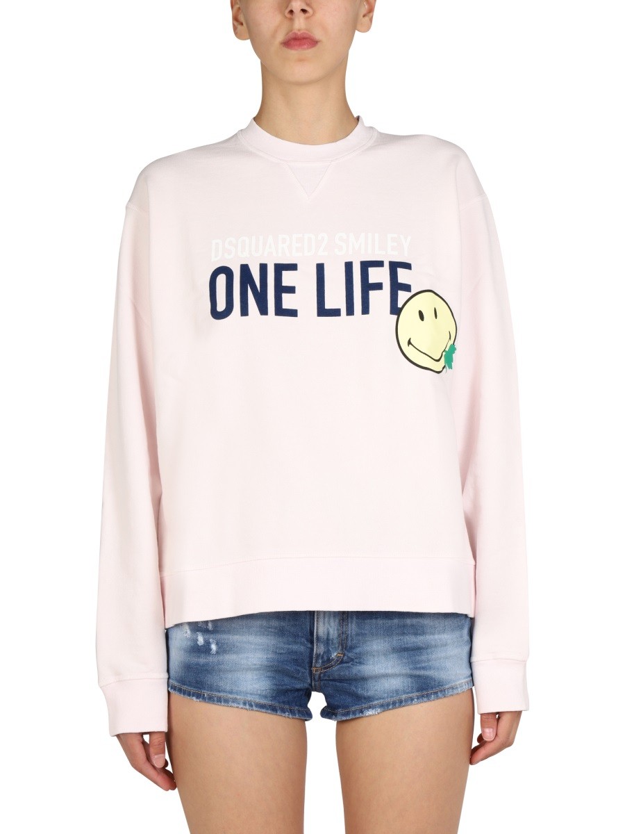 Dsquared LOGO PRINT SWEATSHIRT