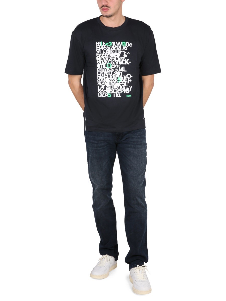 Boss - LOGO PRINT T-SHIRT - Image 2