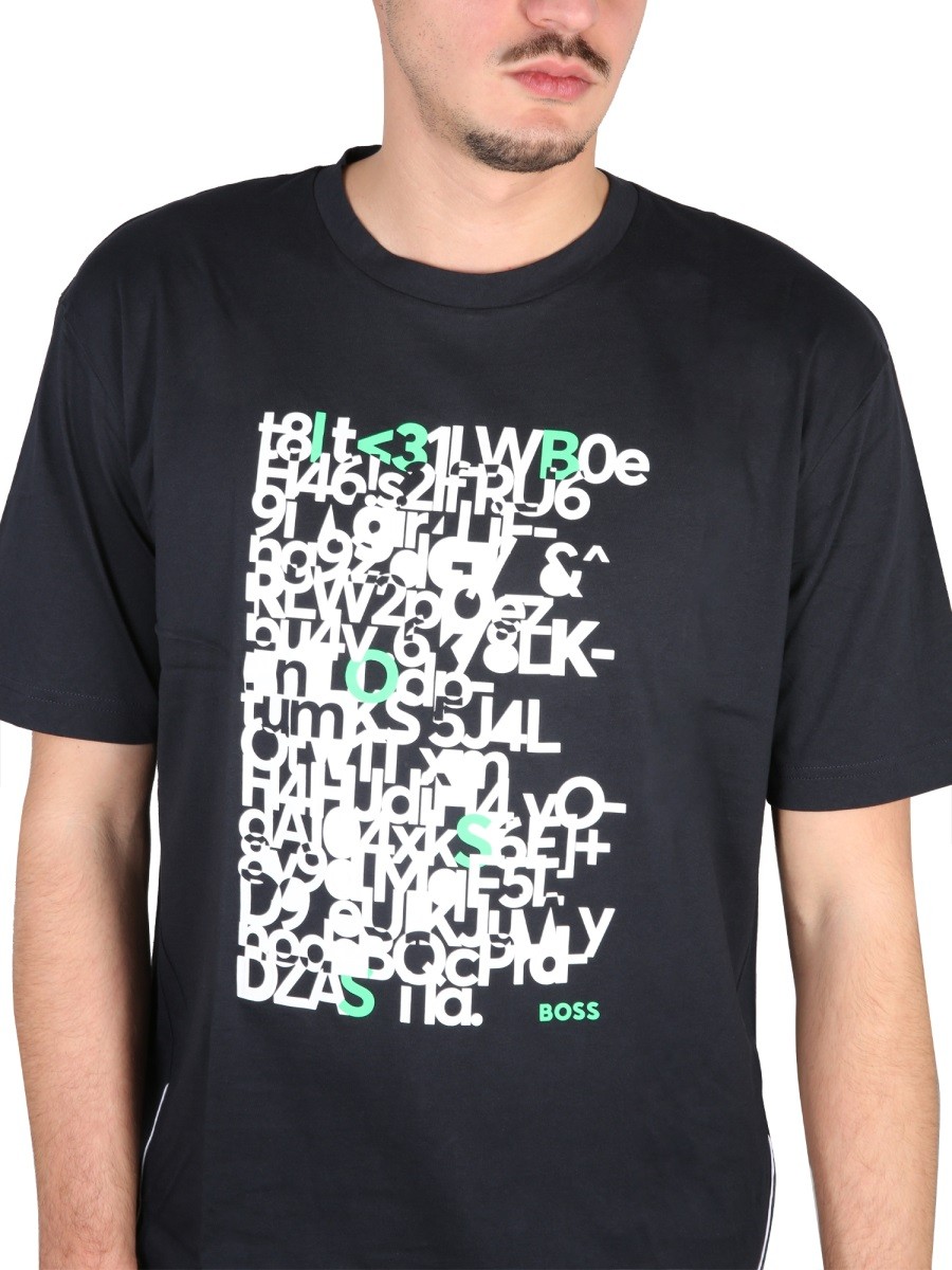 Boss - LOGO PRINT T-SHIRT - Image 4