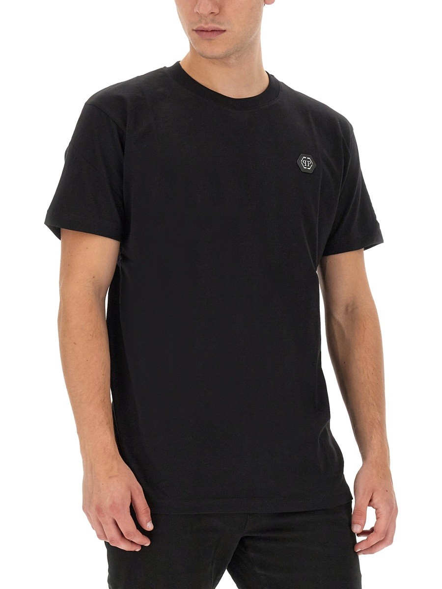 Philipp Plein - LOGO PRINT T-SHIRT - Image 4