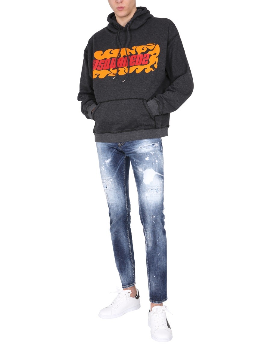 Dsquared - LOGO PRINTED SWEATSHIRT - Image 2