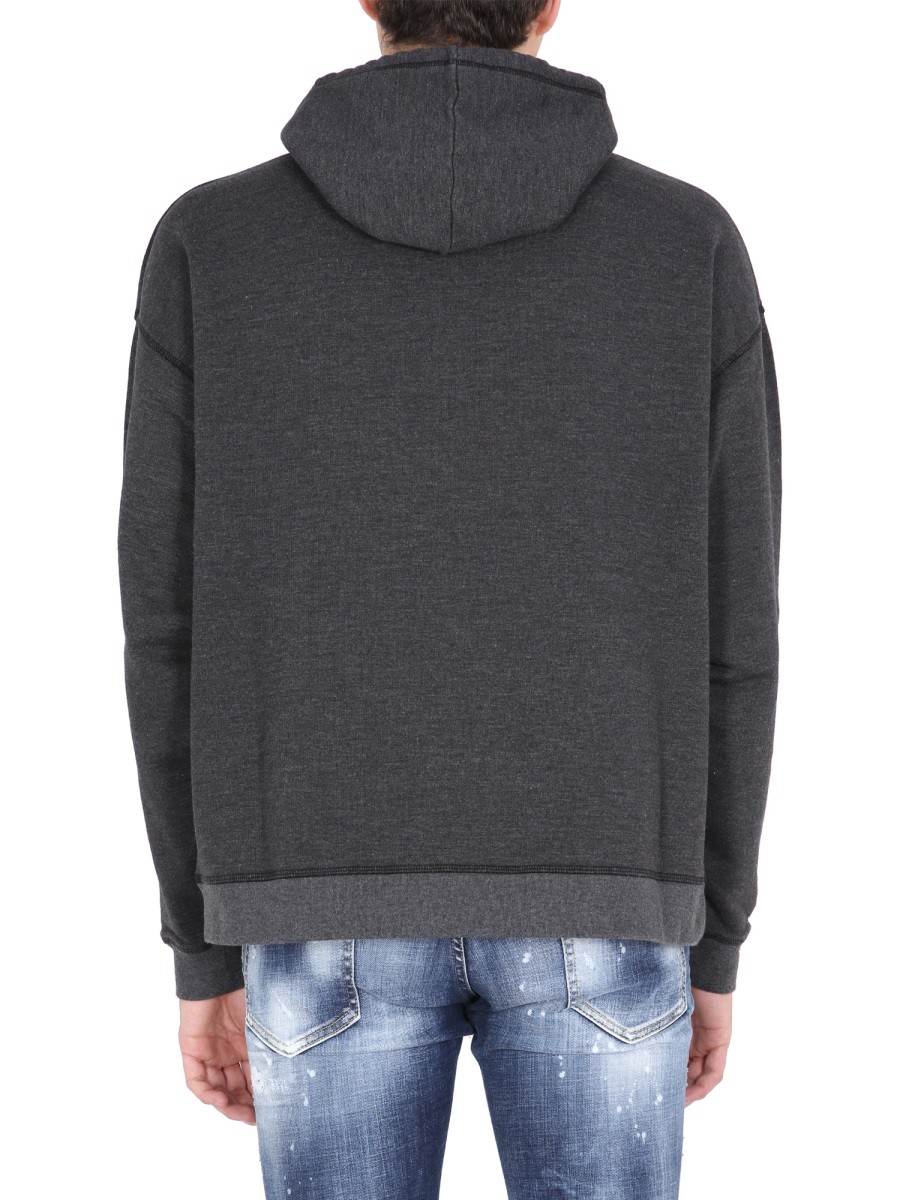 Dsquared - LOGO PRINTED SWEATSHIRT - Image 3