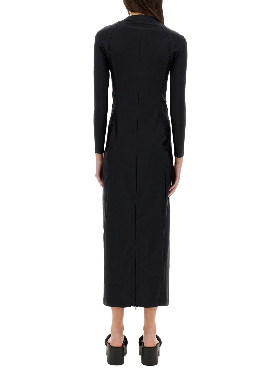 ALEXANDERWANG.T - LONG DRESS WITH LOGO - Image 3