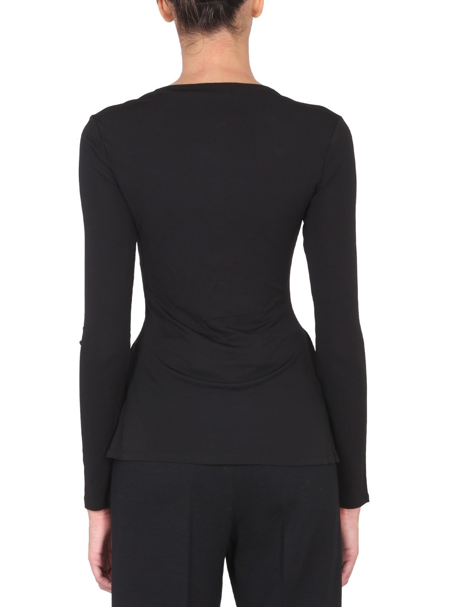PROENZA SCHOULER WHITE LABEL - MATTE CREPE TOP - Image 3
