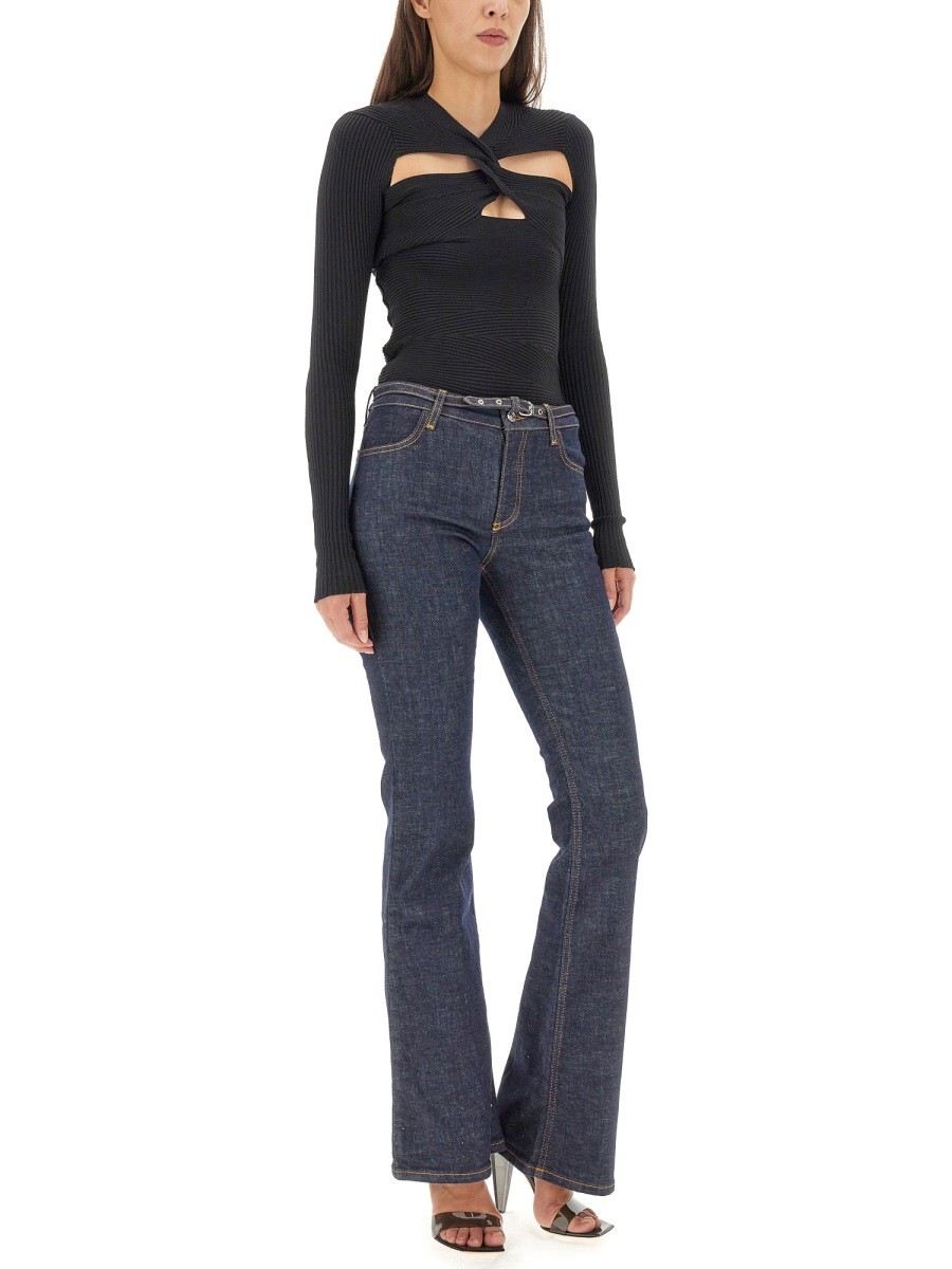 Philosophy Di Lorenzo Serafini - MESH WITH CUT-OUT DETAILS - Image 2