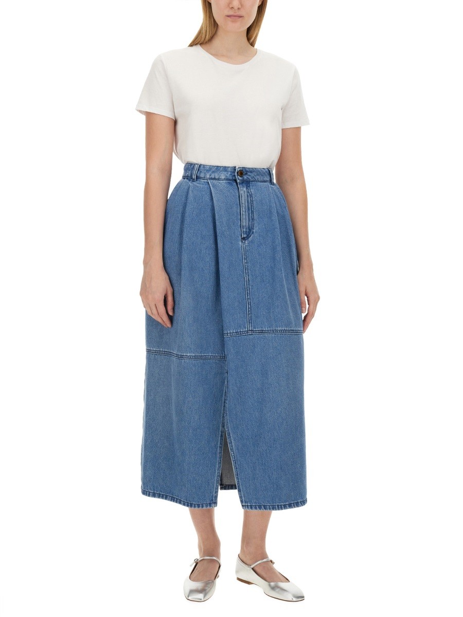 ALYSI - MIDI SKIRT - Image 2