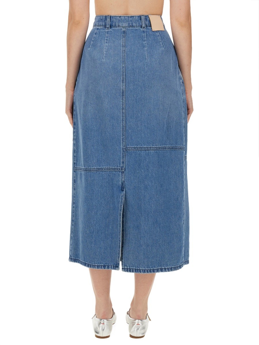 ALYSI - MIDI SKIRT - Image 3