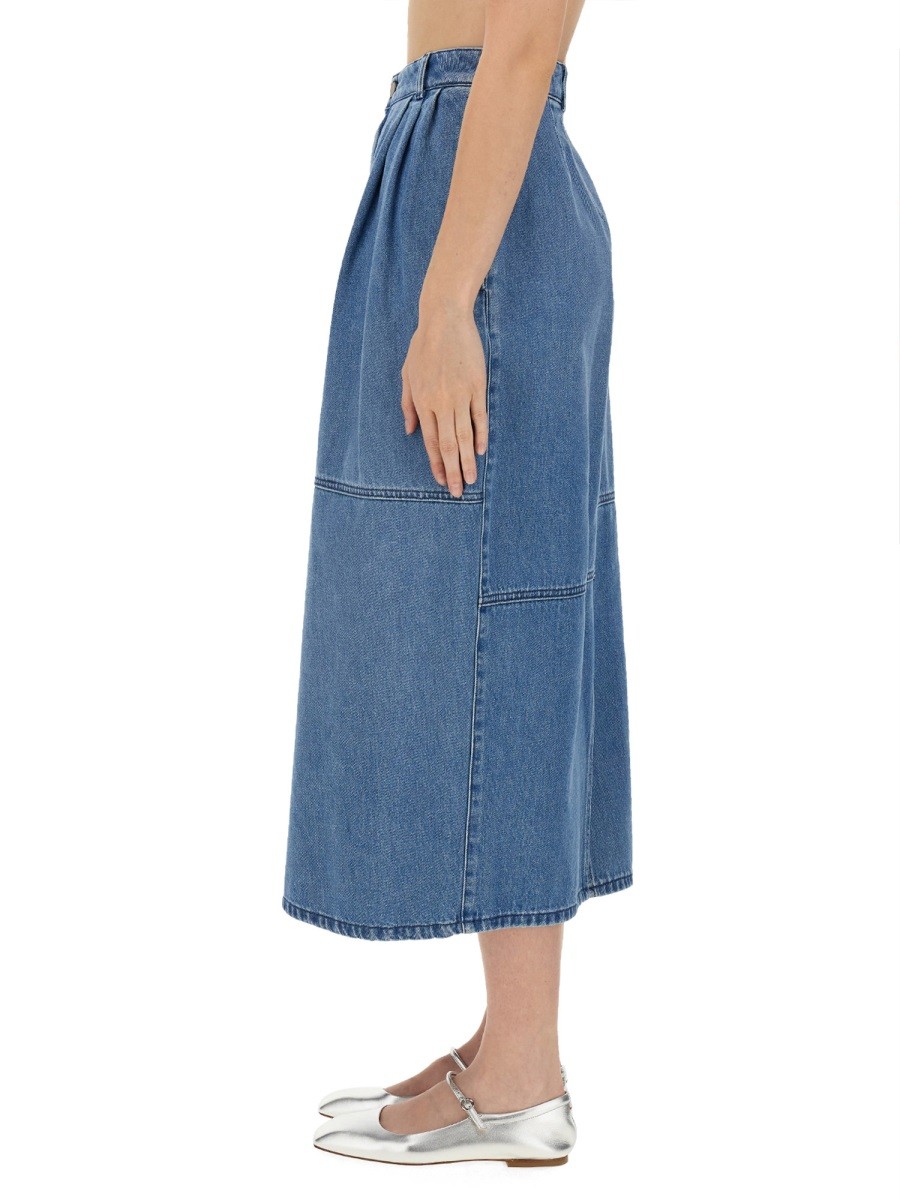 ALYSI - MIDI SKIRT - Image 4