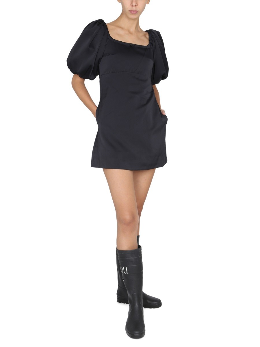 PATOU - MINI DRESS WITH BALLOON SLEEVES - Image 2