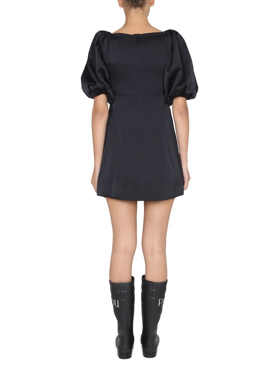 PATOU - MINI DRESS WITH BALLOON SLEEVES - Image 3