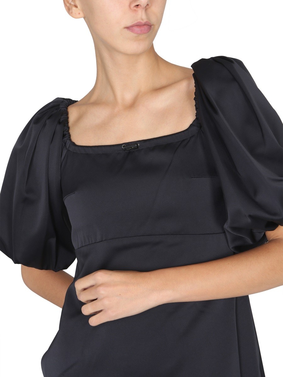 PATOU - MINI DRESS WITH BALLOON SLEEVES - Image 4