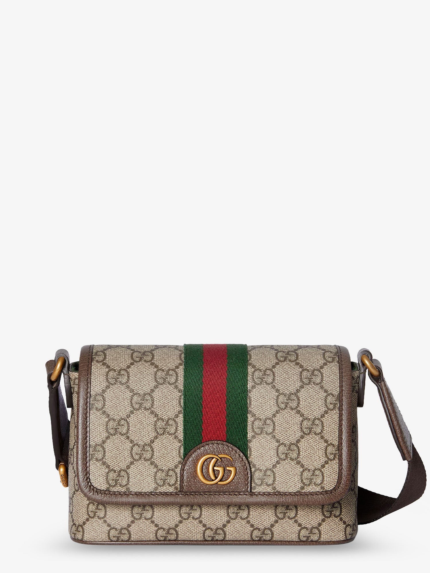Mini Ophidia GG fabric crossbody bag