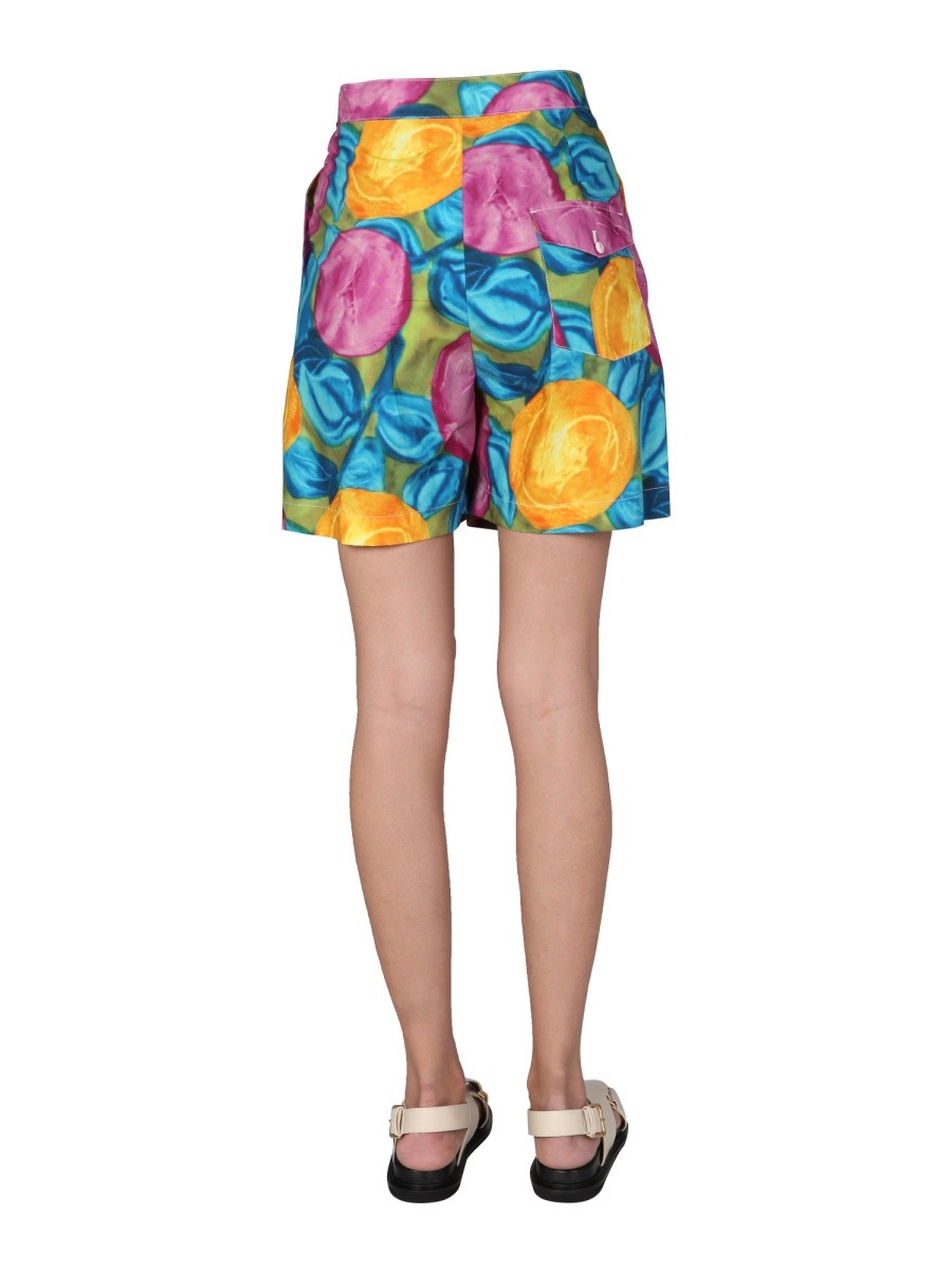 Marni - MULTICOLOR PRINT BERMUDA - Image 4